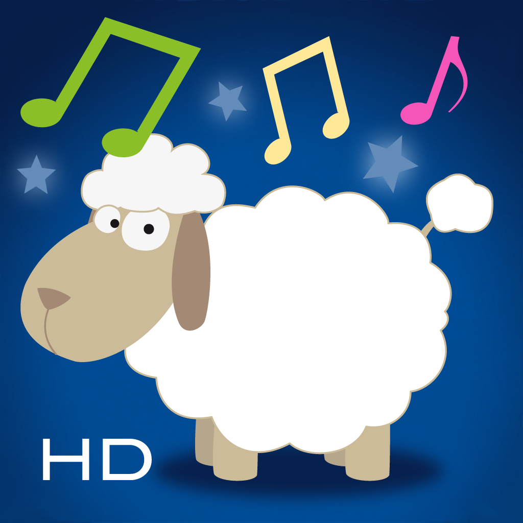 Baby songs 2 HD : lullabies,white noises and nightlight icon