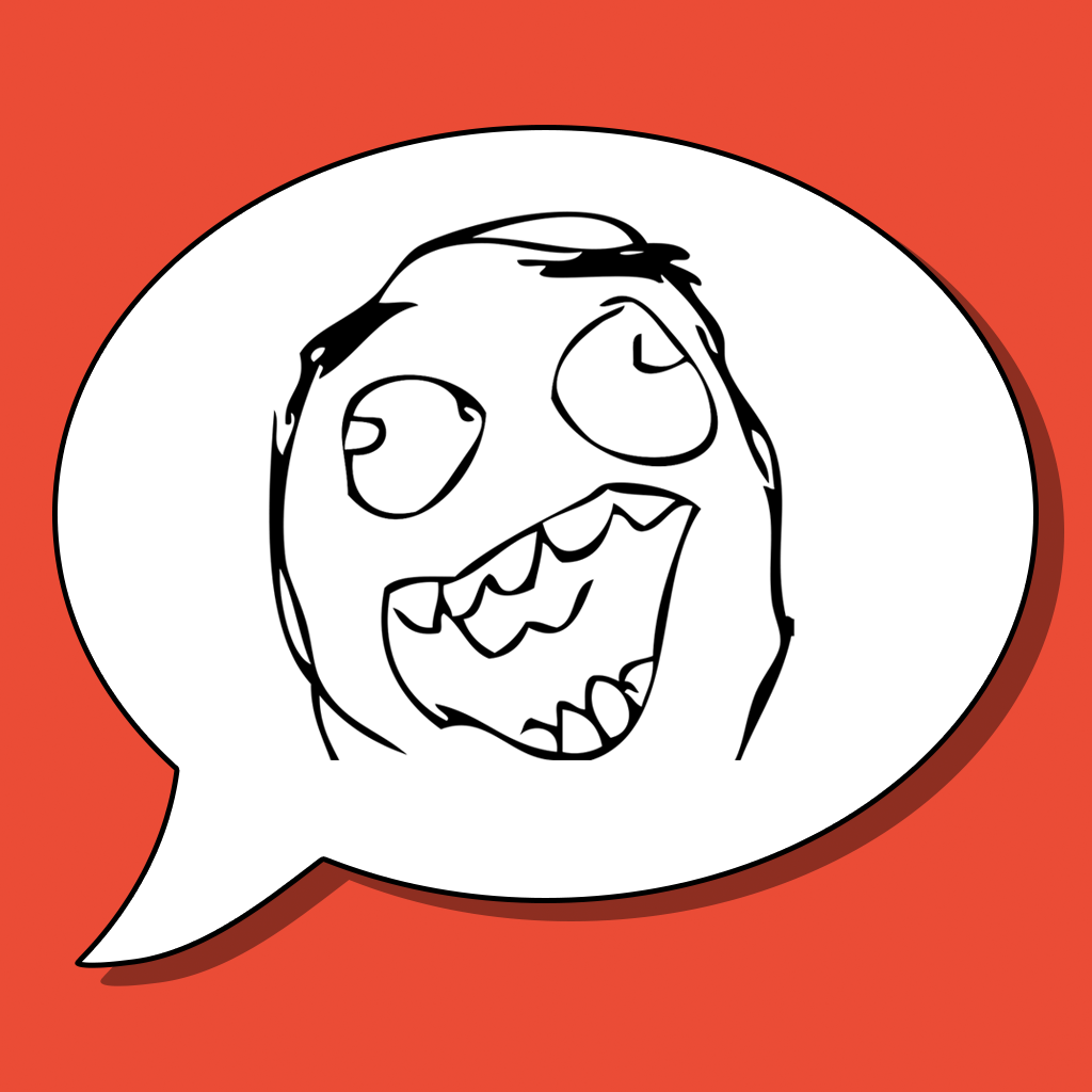 Rage Faces - FREE iFunny Photo Booth Editor App with Meme Comics and Stickers for Your Pictures icon