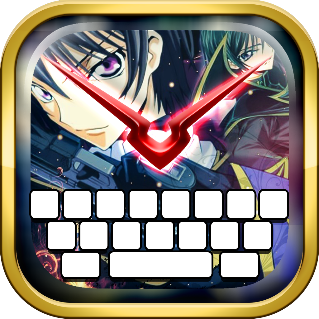 KeyCCM – Manga & Anime : Custom Color & Wallpaper Keyboard Themes For Code Geass Edition