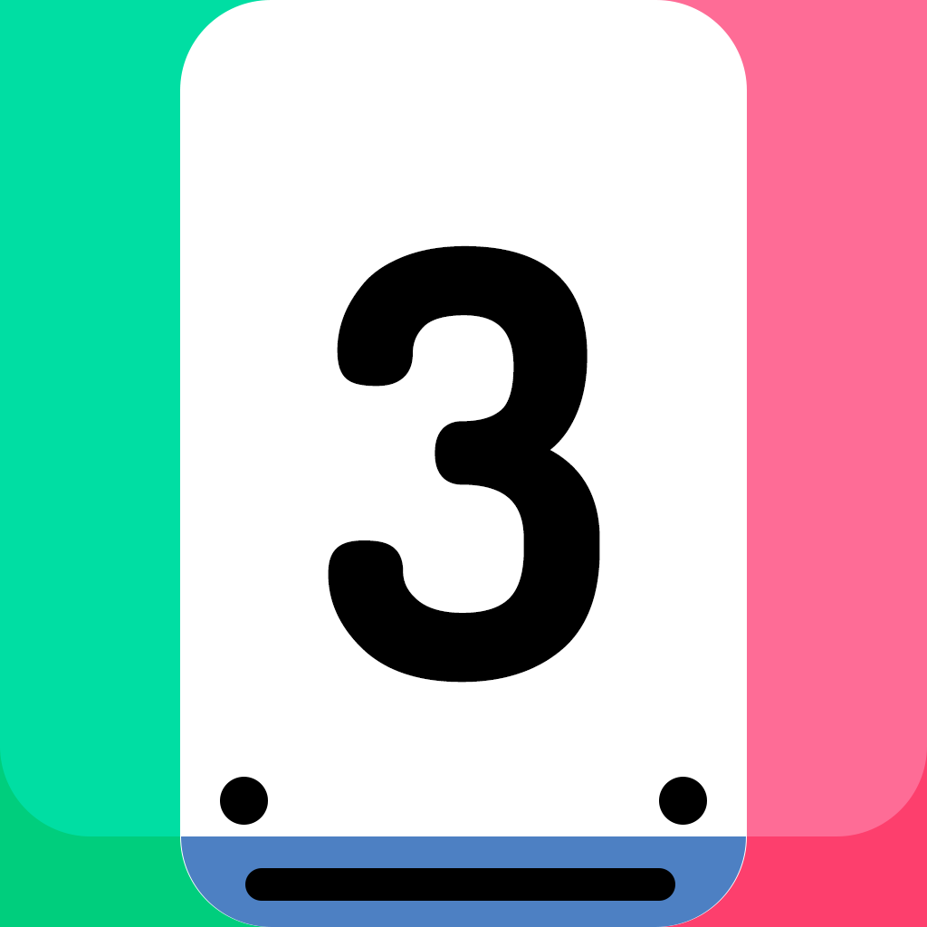 Threes! Free icon