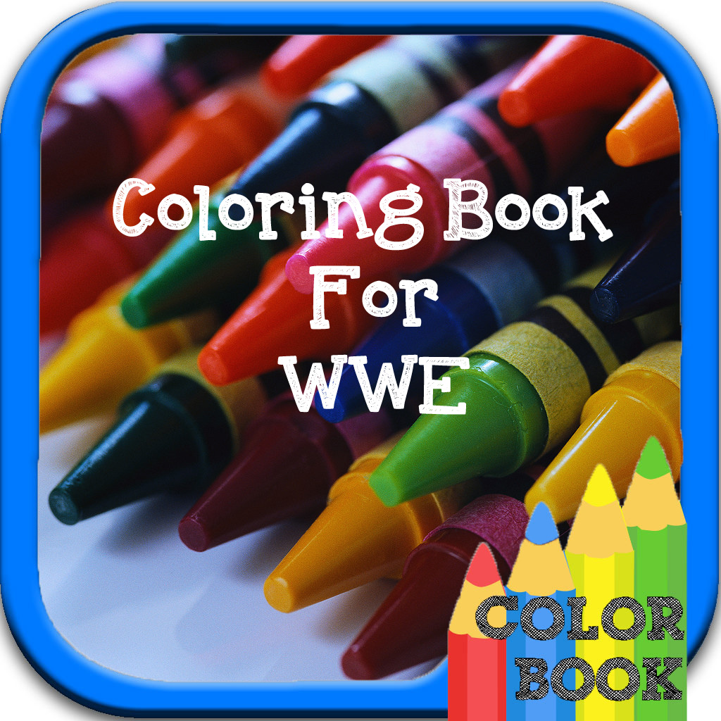 Coloring Book For WWE Free icon