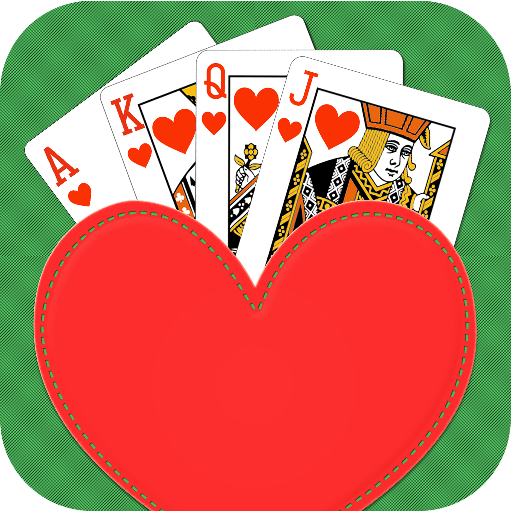 Ace Hearts Mania - Classic Card Patience Poker Games icon