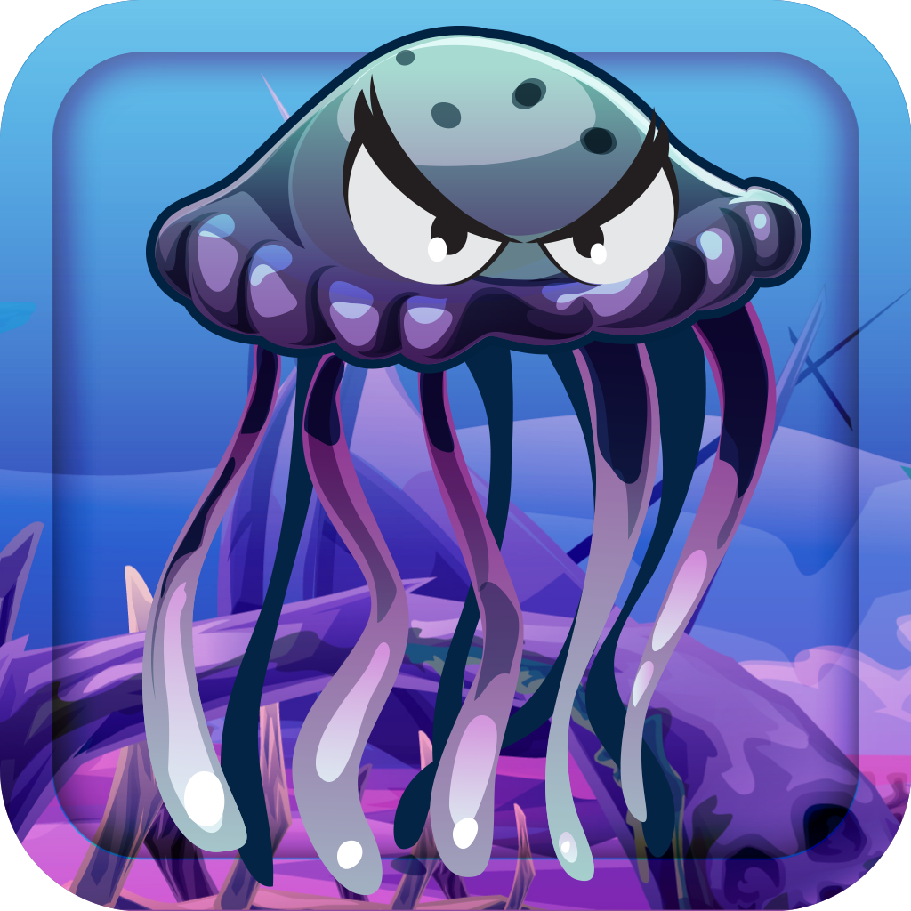 Jellyfish Dodge - Sting Shooter FREE Ocean Adventure Game icon