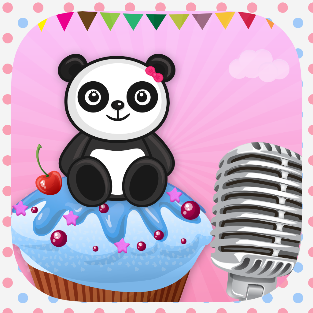 Send cute cupcakes + voice