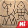 Try to guess the images carved into the stones in this quiz game