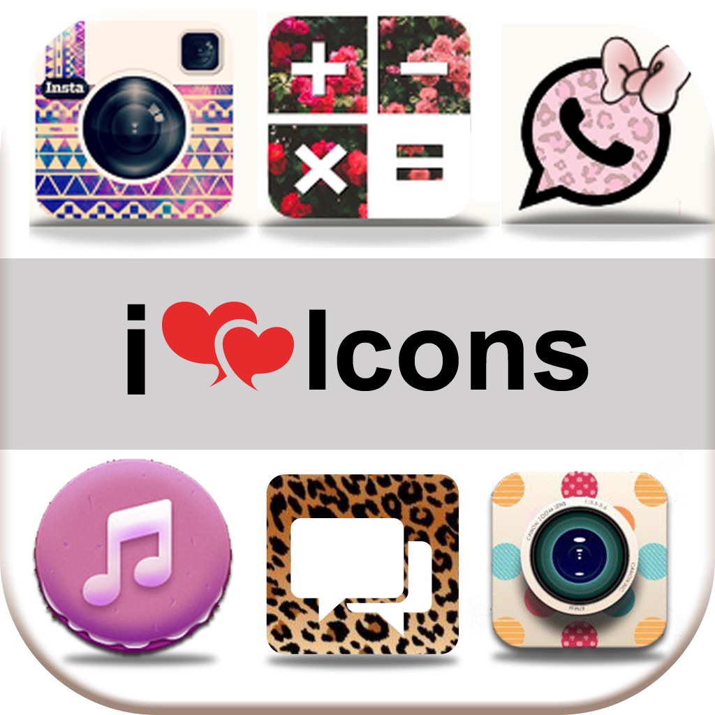 iIcons - Customize Home Screen Icons with Cute & Kawaii Icons!