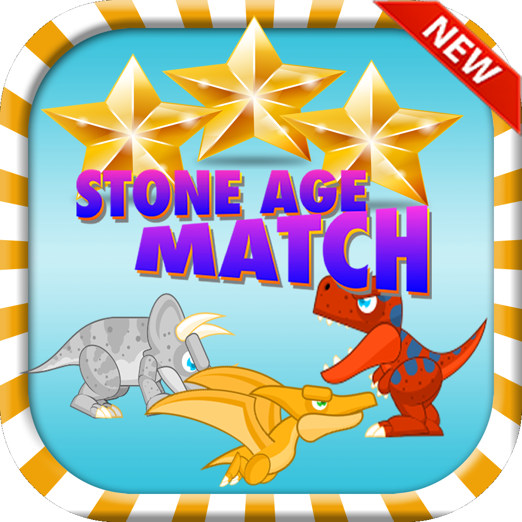 Stone Age Mania PRO - 3 Match Puzzle icon