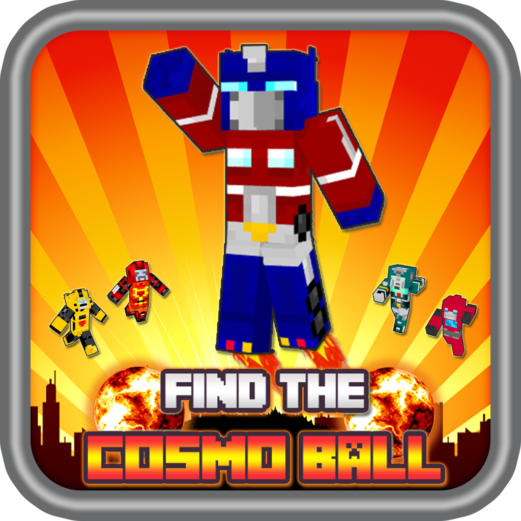 Cosmo Robot Find The Transform Ball - Block Craft World Edition