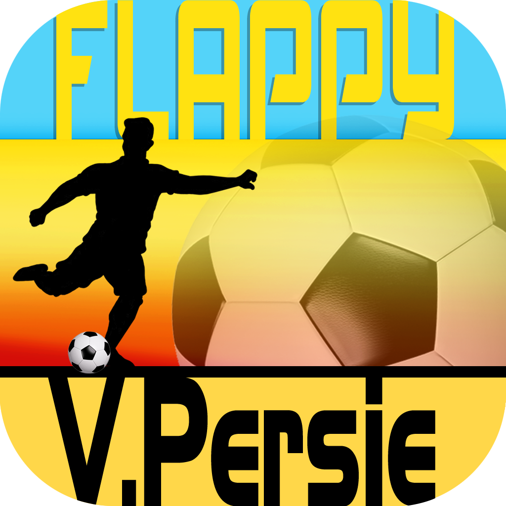 Flappy soccer star for Robin van Persie