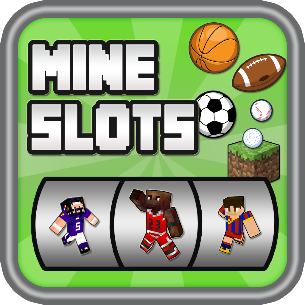 MineSlots Sports Heroes Skins - Slot Machine for Block World Edition icon