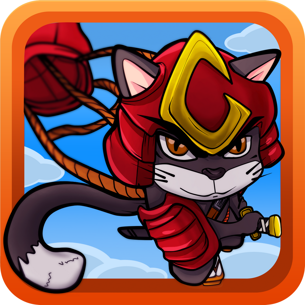 Samurai Cat Heroes icon