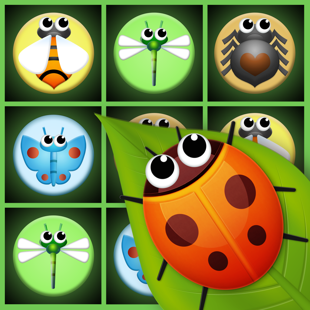 Insects Mstching Game icon