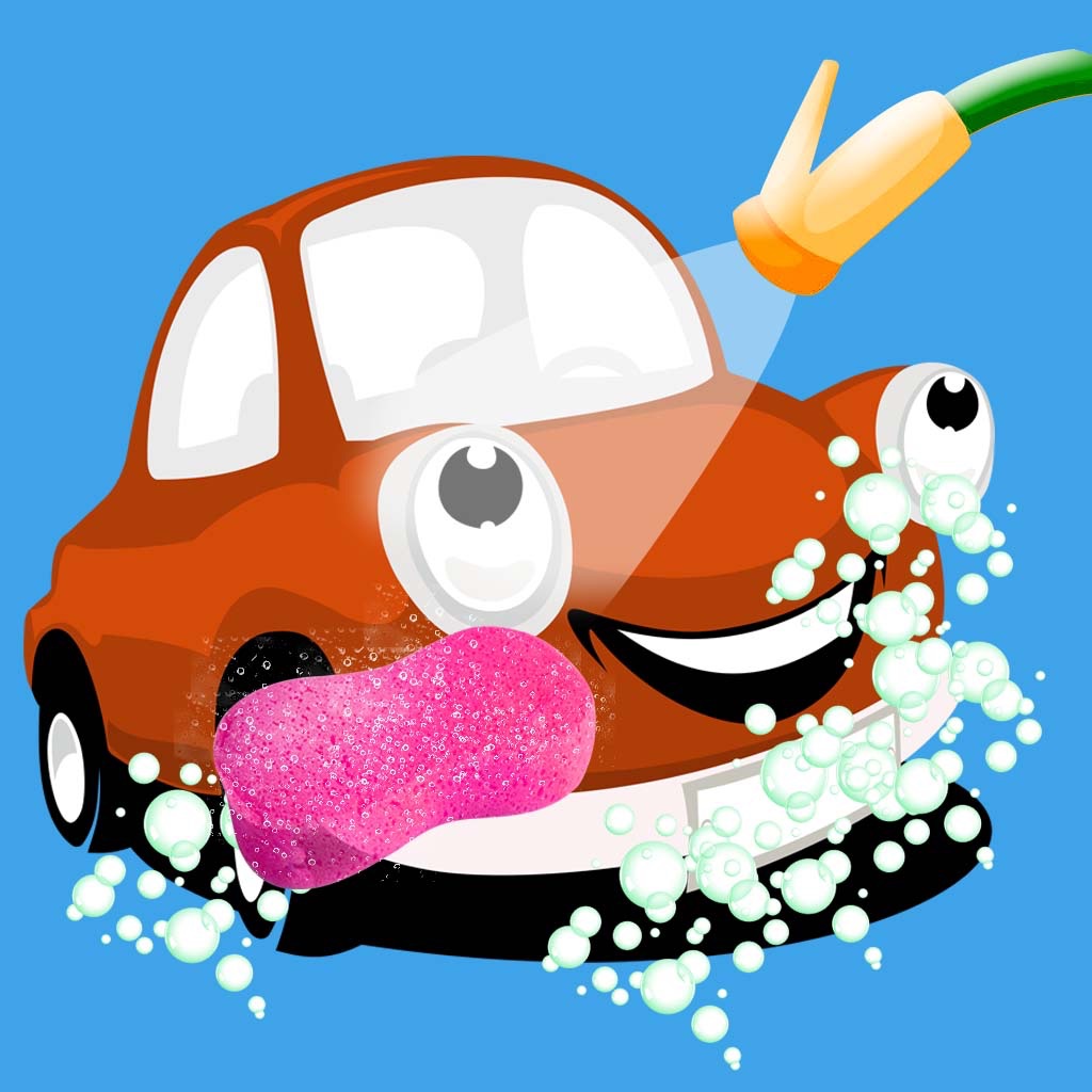 24 Hours Car wash icon