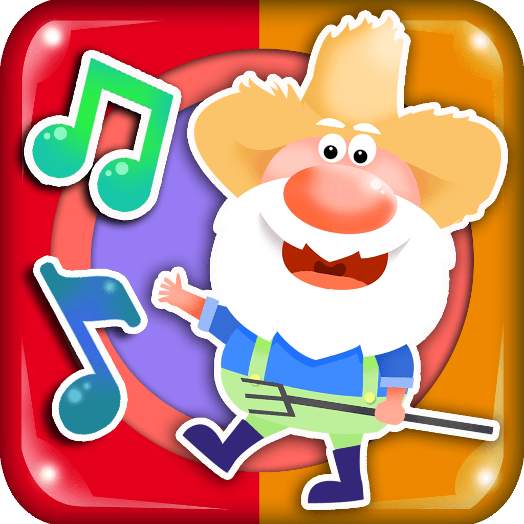 Old MacDonald Had A Farm - a song for children and nursery rhyme with lyric icon