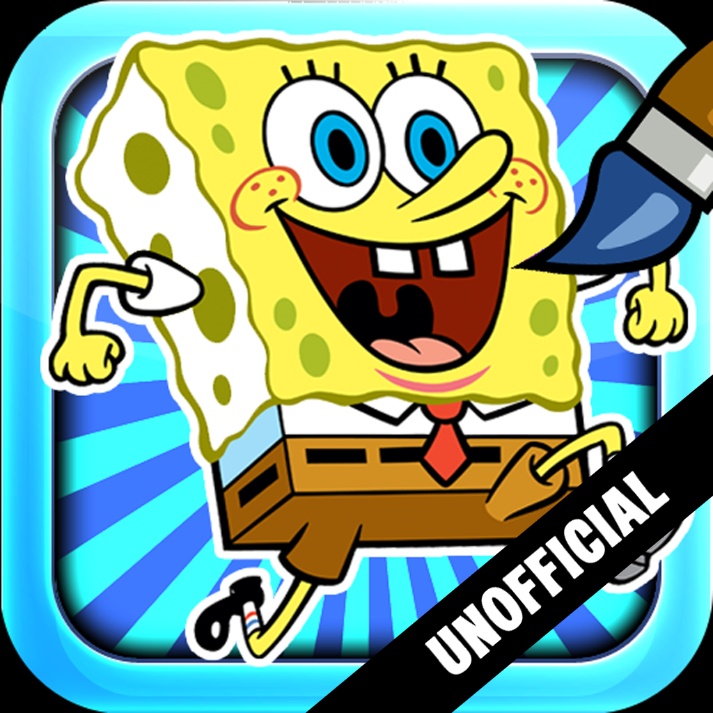 Premium Color Book Game for Spongebob Squarepants - Unofficial App icon