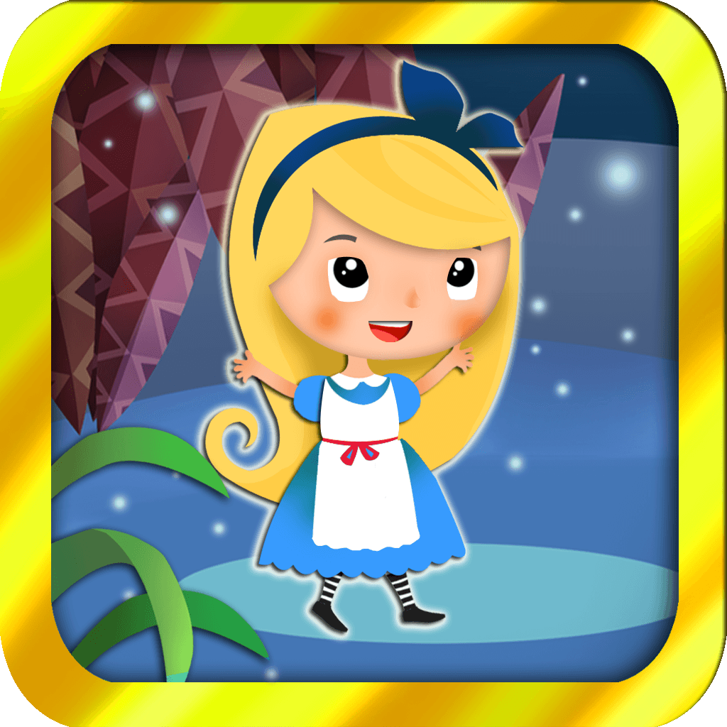 Alice In Wonderland - free interactive bedtime story for children icon