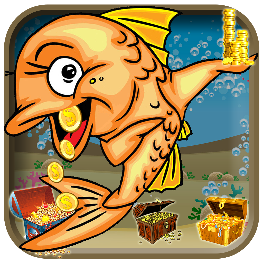 Aquarium Slots - Hit the Lucky Gold Fish: Win Big Payout (Fun Free Casino Games) icon