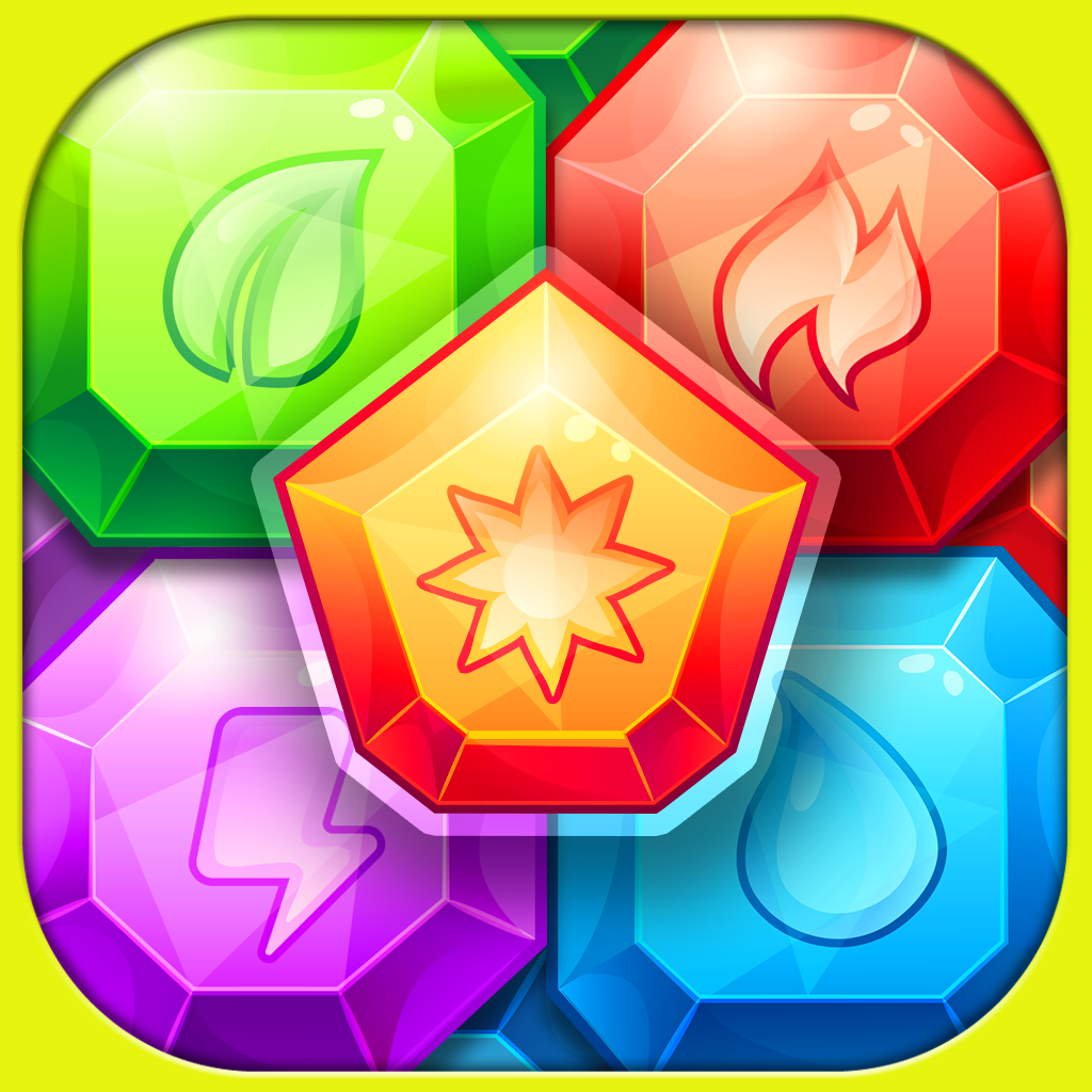 A Gemstone Merge - Connect Opals, Emeralds and Gems To Score Big! icon