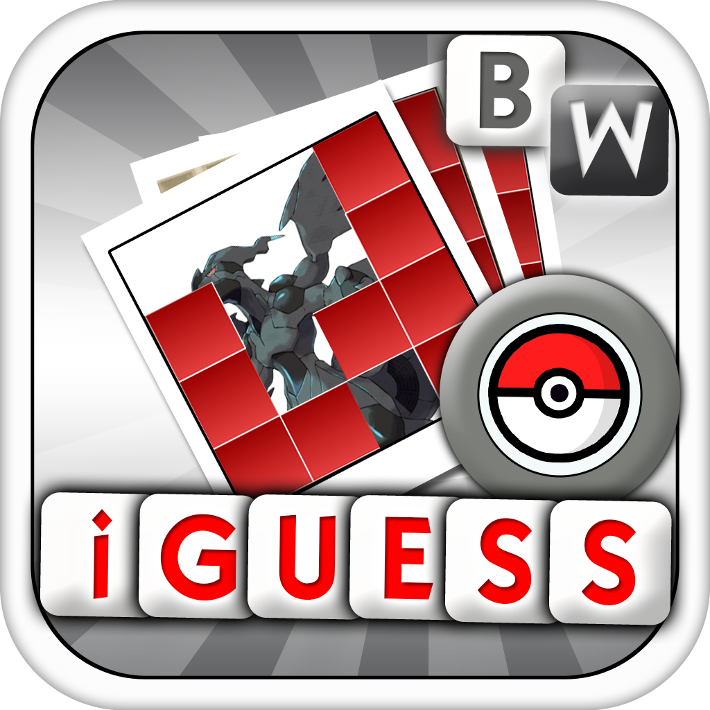 iGuess Monsters Anime Characters of All Time Free Quiz : Pokemon Black and White Guess icon