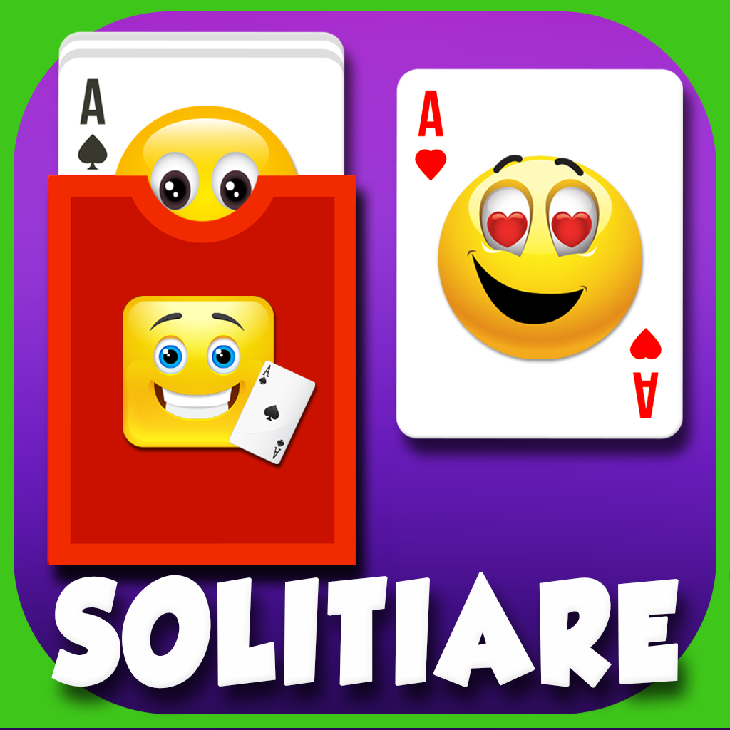 `` A Aabsolutely Cute Emoji Solitaire Classic icon