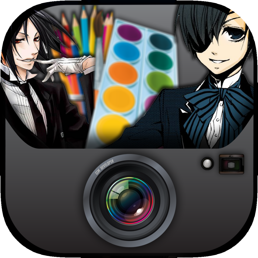 CCMWriter Manga & Anime Text and Photo Black Butler Camera