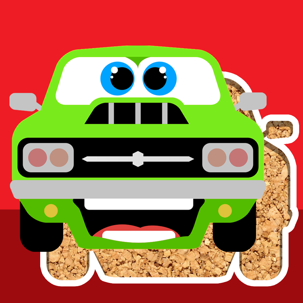 Cars for kids - The 1st Jigsaw Game for rugrats and rascals aged 2 to 5 free