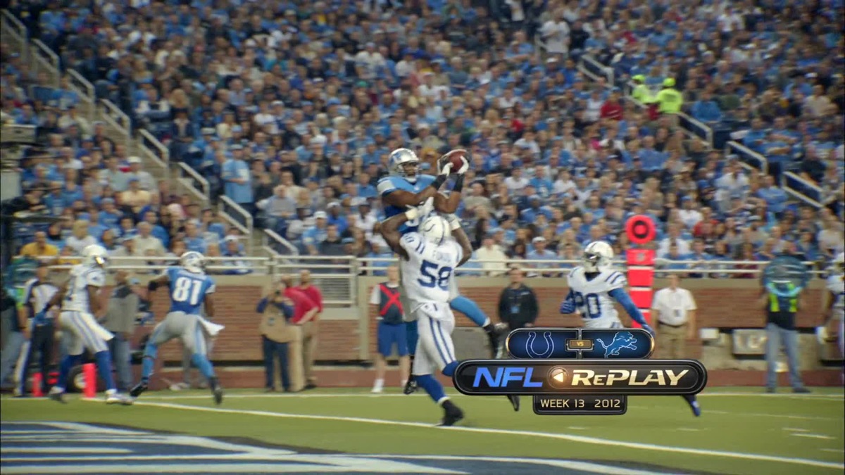 Colts vs. Lions  Week 13, 2012 - NFL Replay - Apple TV