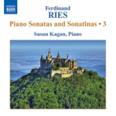 Ries, F.: Piano Sonatas and Sonatinas (Complete), Vol. 3 - Op. 9, No. 2 and Op. 26, "L'Infortunee" - the Dream, Op. 49 artwork