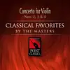 Mozart: Concerto for Violin Nos. 2, 3 & 4 album lyrics, reviews, download