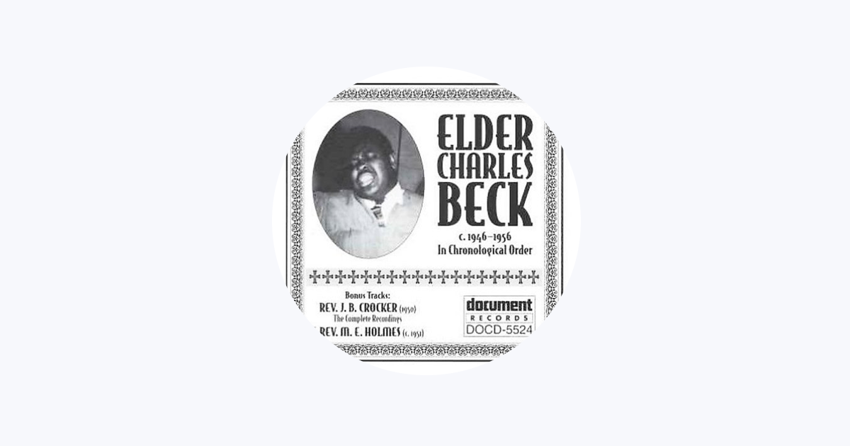Elder Charles D. Beck