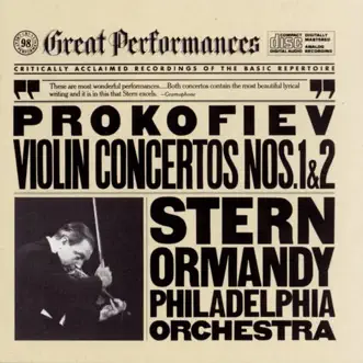 Prokofiev: Concertos No. 1 & 2 for Violin and Orchestra by Eugene Ormandy, Isaac Stern & The Philadelphia Orchestra album reviews, ratings, credits