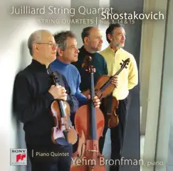 Shostakovich: String Quartets Nos. 3, 14 & 15, Piano Quintet by Juilliard String Quartet & Yefim Bronfman album reviews, ratings, credits