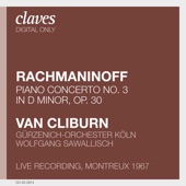 Rachmaninoff: Piano Concerto No. 3, Op. 30 (Live Recording, Montreux 1967) artwork