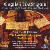 English Madrigals - Sing We At Pleasure artwork