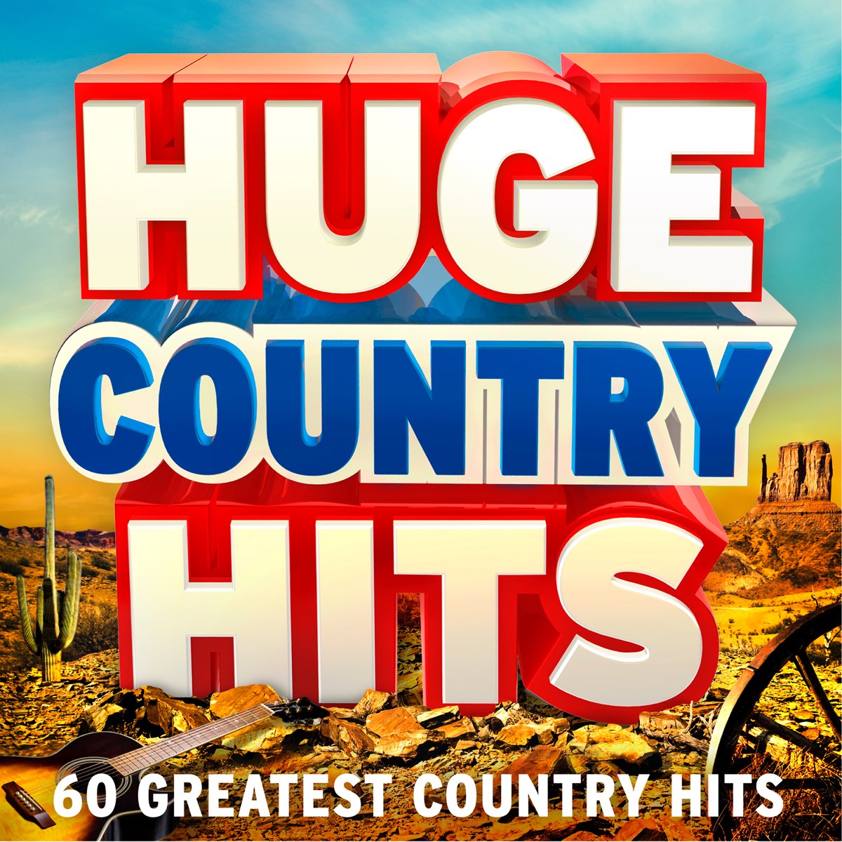 Huge country. Country Hits надпись.