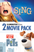 Universal Studios Home Entertainment - Sing and The Secret Life of Pets 2-Pack artwork