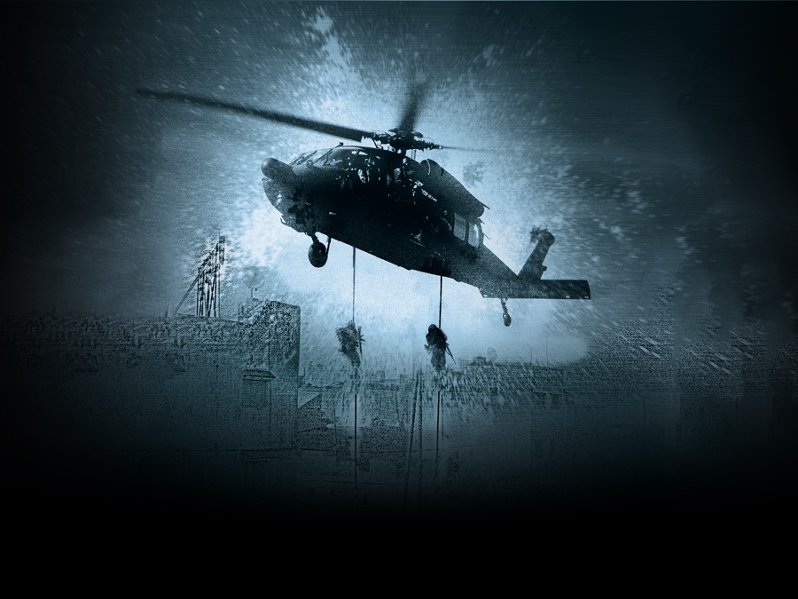 blackhawk helicopter in action wallpaper