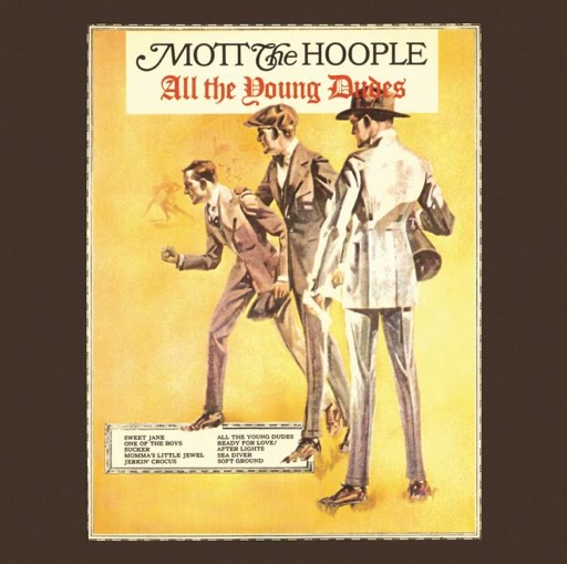 Art for All The Young Dudes by Mott The Hoople