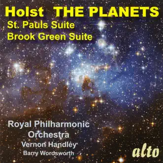 Holst: Planets Suite, St. Paul's Suite, Brook Green Suite by Royal Philharmonic Orchestra & Vernon Handley album reviews, ratings, credits