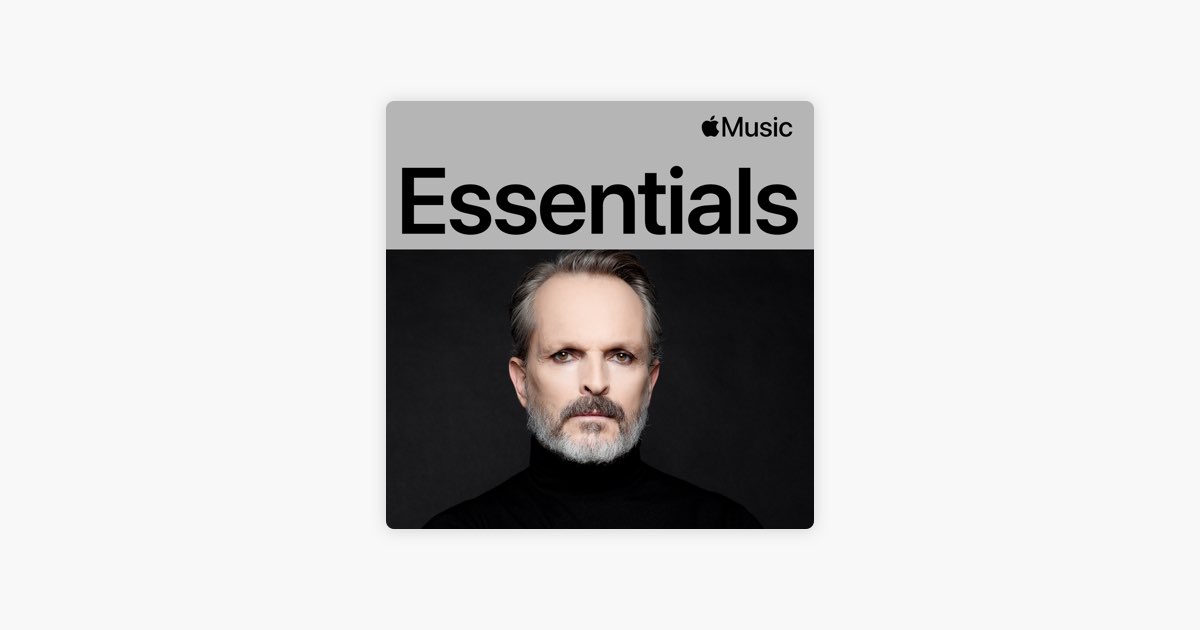 Miguel Bosé Essentials on Apple Music
