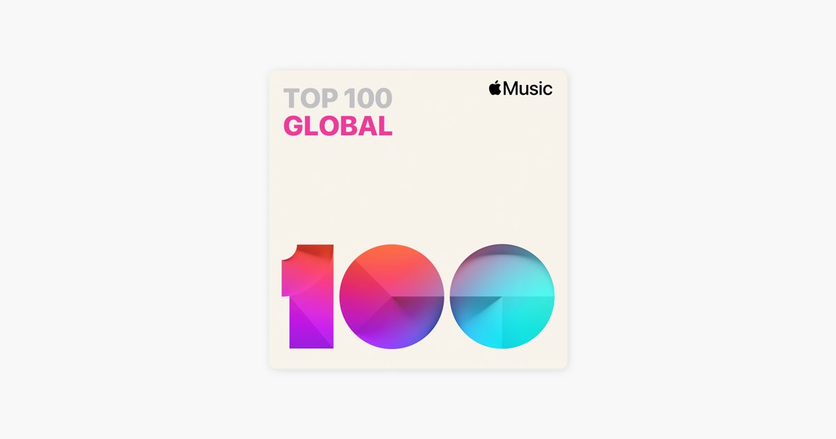  Top 100 Global On Apple Music