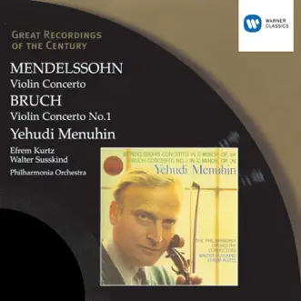 Mendelssohn: Violin Concerto - Bruch: Violin Concerto No. 1 by Yehudi Menuhin album reviews, ratings, credits