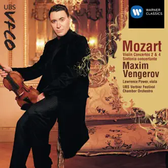 Mozart: Violin Concertos No. 2 & 4, Sinfonia concertante by Verbier Festival Chamber Orchestra, Lawrence Power & Maxim Vengerov album reviews, ratings, credits