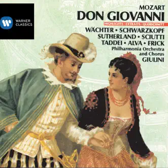 Mozart: Don Giovanni - Highlights by Carlo Maria Giulini, Elisabeth Schwarzkopf & Eberhard Wächter album reviews, ratings, credits