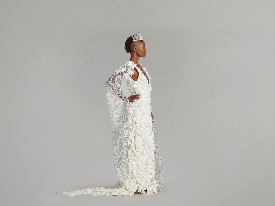 Toilet Paper Wedding Dress Challenge Apple TV (CA)