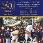 Bach: Brandenburg Concertos 1-3 artwork
