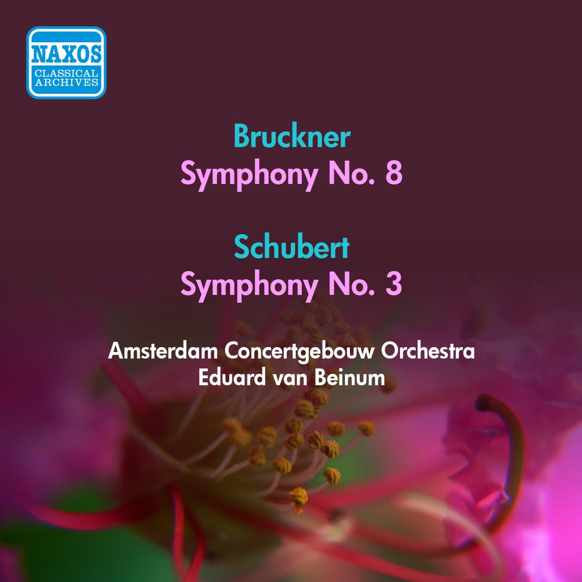 Bruckner Symphony No Schubert Symphony No By Concertgebouworkest Eduard Van Beinum