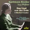 Kathleen Ferrier sings Mahler album lyrics, reviews, download