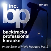 Karaoke: In the Style of Merle Haggard, Vol. 2 artwork