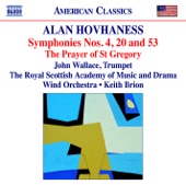 Alan Hovhaness: Symphonies Nos. 4, 20 and 53 - The Prayer of St. Gregory artwork
